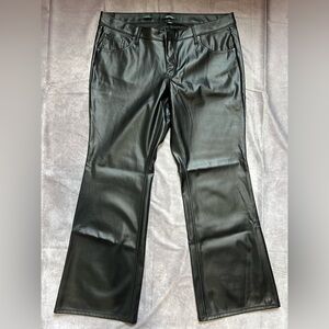 Wild Fable Black Faux Leather Pants